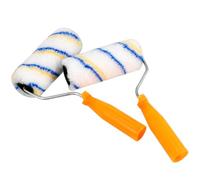 4 Pièces Ensemble de Rouleaux à Peinture, Décoration Murale | Plastique et Fibre Chimique, Prise en Main Pratique, pour Verser et Peindre, Outil de Peinture