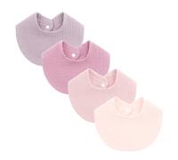 4 Pièces Ensemble De Tissus De Rot Pour Bébé Bavoir D'allaitement Absorbant En Forme De U Serviette De Bave En Coton Pour Garçons Filles Bavoir D'alimentation Pour Nouveau-nés