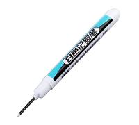 4 pièces/ensemble marqueurs blancs stylos de peinture imperméables stylos marqueurs permanents à base d'huile pour pneu métal verre