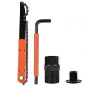 4 Pièces/Ensemble Outils De Retrait De Cassette Haute Dureté Anti-Déformation En Acier Inoxydable Pour Vélo, Roue Libre, Outils De Démontage De Verrouillage Pour Vélo