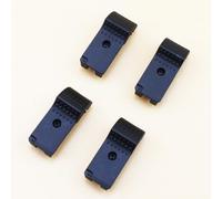 4 pièces/ensemble voiture style porte serrure goupille capuchon Mention for citroën ZX Elysee(Black)