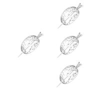 4 Pièces épingle de manchette chignon barrette bâtons de cheveux viking pour les cheveux pinces cheveu hairpin goupille accessoire cheveux manchettes de cheveux outils de coiffure FRCOLOR