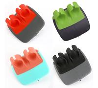 4 Pièces Eplucheur à Légumes, Econome Legumes, Eplucheur 2 Tranchants, Créatif Éplucheur, Éplucheur de Légumes et d'Asperges, pour Fruits, Pommes de Terre, Légumes (Noir Ou Marron)