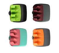 4 Pièces Eplucheur à Légumes, Econome Legumes, Eplucheur 2 Tranchants, Créatif Éplucheur, Éplucheur de Légumes et d'Asperges, pour Fruits, Pommes de Terre, Légumes (Verde)