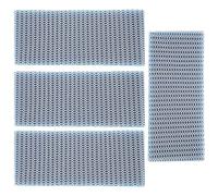 4 Pièces Éponge Filtrante pour Aquarium, Polyester, Taille S | Réduit Débris et Impuretés, pour Bac D’eau Douce, Entretien Limité, Usage Quotidien et Cyclage