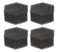 4 Pièces Éponges Démaquillantes Visage Noires Hexagonales | Absorption Élevée, Retrait du Maquillage L’excès de Sébum, pour Peau Faciale