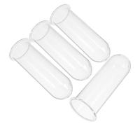 4 Pièces Éprouvette en Verre pour Hydroponie, Terrarium