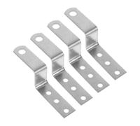 4 Pièces Équerre D’angle de Z en Fer Argenté pour Armoires