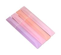 4 Pièces Ergonomic Grip Highlighter 4 Color Soft Dished Tip Lightlighter Marker Pour Scrapbooking Journal Carte Faire Des Surligneurs Professionnels