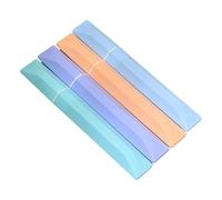 4 Pièces Ergonomic Grip Highlighter 4 Color Soft Dished Tip Lightlighter Marker Pour Scrapbooking Journal Carte Faire Des Surligneurs Professionnels