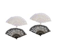 4 Pièces Éventail d'Ornement Éventail Pliable Petit Cadeau Éventails Pliants Éventail en Papier Éventail Pliant en Dentelle Éventail Pliant À Main Éventail d'Ornement Petit Cadeau Vintage/1057