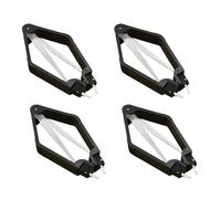 4 Pièces Extracteur Ic à Clip Professionnel Noir pour Plcc et Pcll