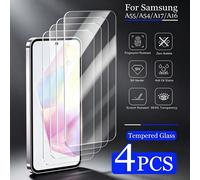 4 pièces - Fabriqué en matériau de verre trempé avancé, qualité d'écran originale ultra-claire sans perte, le cœur de ce film en verre trempé pour téléphone est de fournir une fenêtre claire et une pr