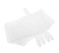 4 Pièces Feuilles de Toile Maille Plastique Blanches pour Crochet, Canevas | Maille Fine Rigide, Usage Atelier et Débutant, pour Motifs de Point de Croix et Paquet Dames