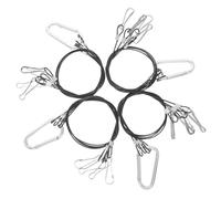 4 Pièces Filin Acier Inoxydable pour Lampe de Croissance Suspendue | Tank Lamp et Grow Lights, Usage Outdoor ou Aquarium, Entretien Facile, Stabilité Renforcée