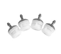 4 Pièces Filtre à Carburant pour Souffleur à Essence, 3,2 CM | Filtration Élevée, Démarrage Rapide du Moteur, Protection du Carburateur, pour Souffleur de Feuilles et Outils de Jardin