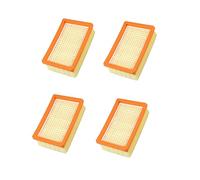 4 Pièces Filtre Aspirateur pour Kärcher MV4 MV5 MV6, Filtre Accessoires Aspirateur avec Pinceau, Accessoires Remplacement pour Aspirateur Karcher
