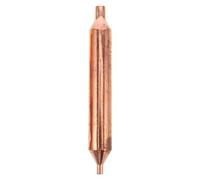 4 Pièces Filtre Déshydrateur Simple Tube en Cuivre | Ends Scellés Testés sous Pression, Tamis Moléculaires Actifs, Service Facile pour Maintenance Climatisation