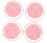 4 Pièces Filtre Flottant Réutilisable pour Machine à Laver Attrape Poils pour Animaux Filet Collecteur de Peluches Facile à Nettoyer Compatible Toutes Machines,Filtre à billes concave et convexe pour