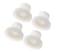 4 Pièces Filtre Hepa Blanc Accessoire Standard, pour Aspirateur Voiture | Remplacement Léger de 60g, Réduit les Obstructions, Changements Faciles, Entretien pour Nettoyage Mobile