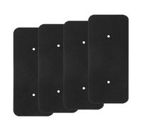 4 Pièces Filtres pour Sèche-linge Hoover Candy 40006731, JISNIHU Filtre à Éponge Dryer pour Condenseur Résistant Aux Acides Aux Alcalis pour Sèche-linge à Pompe Chaleur Condensation(275 x 125 x 10mm)