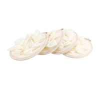 4 Pièces Fleur de Bain Double Face Beige en Pe, Boule à Bulles | Eponge Radiant Skin, Séchage Suspendu, Nettoyage Profond, Design à Corde Pratique, Lot Simple