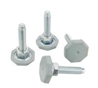 4 pièces for lave-linge à chargement frontal LG, pieds vis réglables, pied en caoutchouc, de rechange for Machine laver, AFC729093 AFC72755401