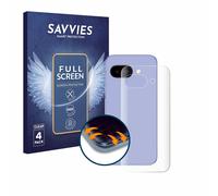 4 Pièces Full-Screen pour Google Pixel 9a (Arrière) Protection Ecran Film P