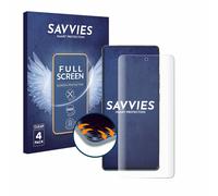 4 Pièces Full-Screen pour Motorola Edge 40 Pro Protection Ecran Film Protecteur