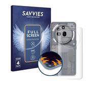 4 Pièces Full-Screen pour Nothing Phone (3a) Pro (Arrière) Protection Ecran F