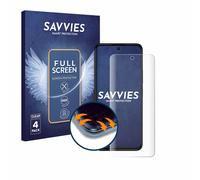 4 Pièces Full-Screen pour Xiaomi Redmi 13x 5G Protection Ecran Film Protecteur