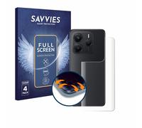 4 Pièces Full-Screen pour Xiaomi Redmi Note 14 (Arrière) Protection Ecran Film P