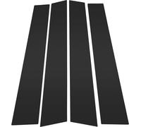 4 Pièces Garniture De Montant De Porte Pour Cadillac Xt6 2020-2023 Noir Avant Gauche Droite Autocollant Anti-Rayures De Montant De Porte Couverture Extérieure