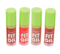 4 Pièces Gloss Liquide Set 4, 8ml, Tête Pinceau Large | Hydratant et Repulpant, Effet Pailleté, pour Collection Maquillage