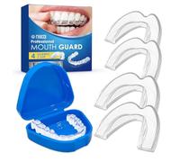 4 PièCes Gouttiere Dentaire Bruxisme, GouttièRe Anti Ronflement, Gouttieres Pour Les Dents, AméLiore La Qualité Du Sommeil, RéDuire Le Ronflement, Unisexe
