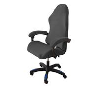 4 pièces Housse de Chaise de Bureau avec Accoudoirs,élastique épaissi, Housses de Chaise de Gaming en Lavables,Housses de Chaise de Gaming, avec Fermeture éclair, Convient aux chaises d'ordinateur