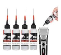 4 Pièces Huile Lubrifiante Pour Tête De Rasoir, 60ml Huile Pour Tondeuse À Barbe, Huiles De Graissage Pour Tondeuse À Cheveux, Prévention De Rouille, Sans Friction, Prolonge Durée De Vie De Équipement