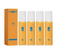 4 Pièces Huile-sérum anti-rides à la lutéine，Sérum pour les Yeux à la Lutein, Sérum Réparateur Anti-Rides pour les Yeux avec VC et Lutéine, Huile Essentielle de Lutéine pour les Yeux