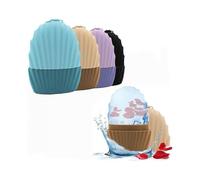 4 Pieces Ice Roller for Face Eyes, Scraping Massage Facial Roller Ice Mold, Reusable Ice Roller Skin Care Tool for Brightening Skin, Eye Puffiness Tre