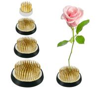 4 Pièces Ikebana Kenzan, Ronde Fleur de Kenzan fFixé, Inoxydable Décoration de Fleur Fixe Outil, Kenzan Ikebana Convient aux Jardins Ffleuristes Florale Salons Salons Thé Bureaux (23/34/40/50mm)
