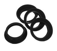4 Pièces Œilleton de Rechange en Caoutchouc 29-33mm Noir | Confort Accru, Réduit la Fatigue Visuelle, Protège la Lentille Optique, Usage Scientifique et Observation