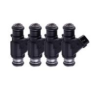 4 pièces Injecteurs de Carburant 25345994 Compatible Avec Gre-at Wall HOV-ER CUV H3 H5 WINGLE 3WINGLE5 V240 V200 4G63 4G64 4G69 Moteur À Essence