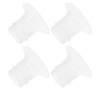 4 pièces Insert de Bride en Silicone pour Tire-Lait Électrique portable | Adaptation de Taille, Surface Lisse et Sûre, pour Allaitement et Pompage Post-Partum