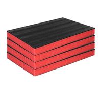 4 Pièces Inserts en Mousse pour Boîte à Outils, Epe | Feuilles 17,7 × 11,8 × 1 Pouce, Maintien Interne, Stabilité Mobile, pour Coffret Outillage et Rangement
