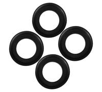4 Pièces Joint D’étanchéité pour Bonde D’uri Noir en Caoutchouc | Bonde D’urinoir, Joint de Bride de Vidange, Usage Maison et Sanitaire Commercial, Drainage Stable
