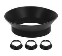 4 Pièces Joint en Plastique, Pièce Flexible Noire PP | Restaure L’étanchéité du Bac, Limite les Fuites de Mouture, Compatible Plusieurs Marques