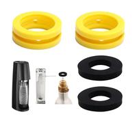 4 Pièces Joints de Rechange pour Soda Stream Terra, O-Ringe pour Adaptateur CO2, Crystal, Duo, Gaia, Art, Terra, Compatibles avec Machine à Eau Pétillante Joints Toriques D'éTanchéIté