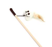 4 Pièces Jouet interactif pour Chat Canne à Pêche Interactive pour Chats Lot de 4 Jouets pour Chat Idéal pour Le Jeu L'entraînement