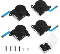 4 Pièces Joysticks Joycon Remplacement Pour Nintendo Switch/Switch Lite,Stick Analogique 3D Sans Dérive Kit Réparation