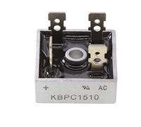 4 Pièces KBPC1510 15A 1000V Bridge Rectifier Diode Metal Case Single Phase Diode